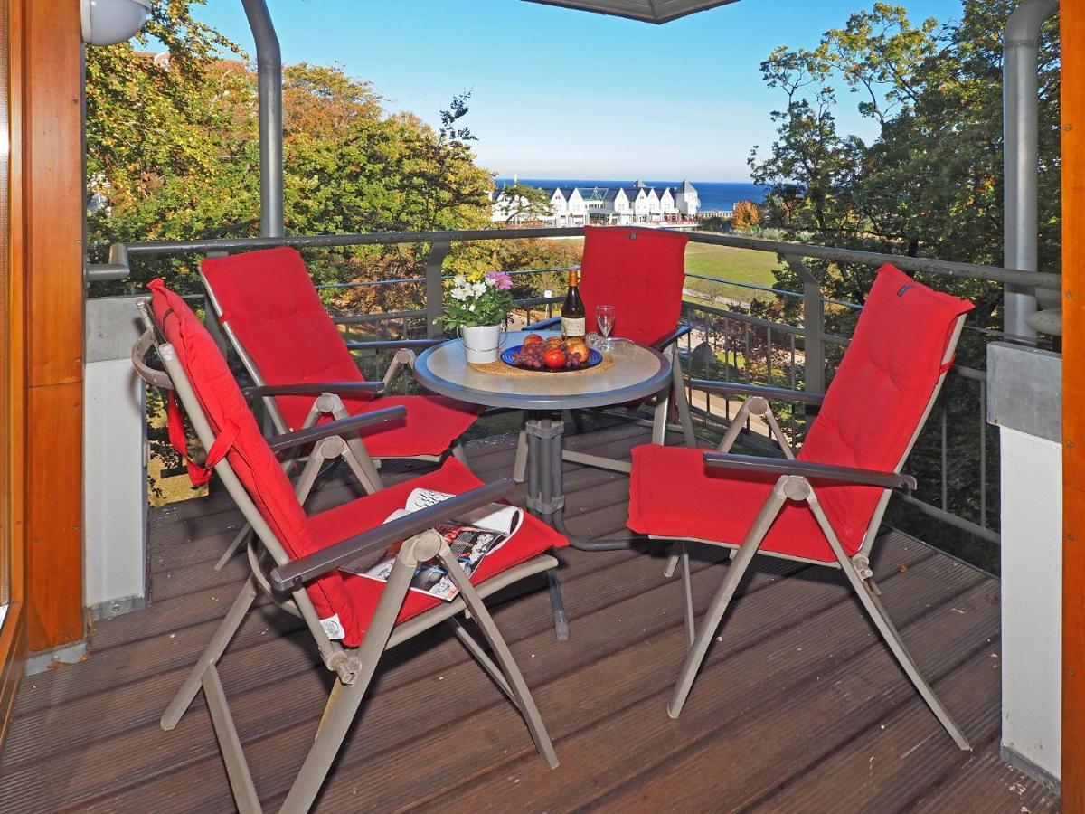 Kaiservillen Heringsdorf - Ferienwohnung Mit 1 Schlafzimmer Und Balkon D232 エクステリア 写真